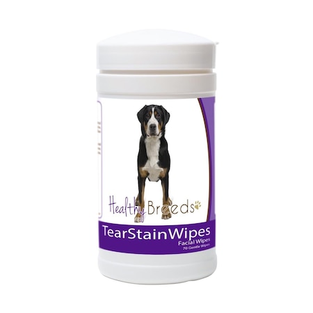 Healthy Breeds Greater Swiss Mountain Dog Tear Stain Wipes 840235152408